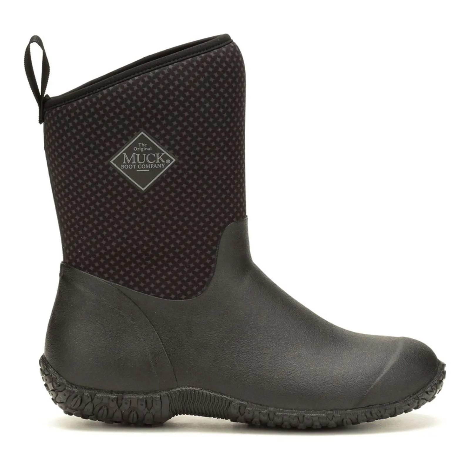 Muck Boots Women's RHS Muckster II Short Boots in Charcoal/Peony Roses