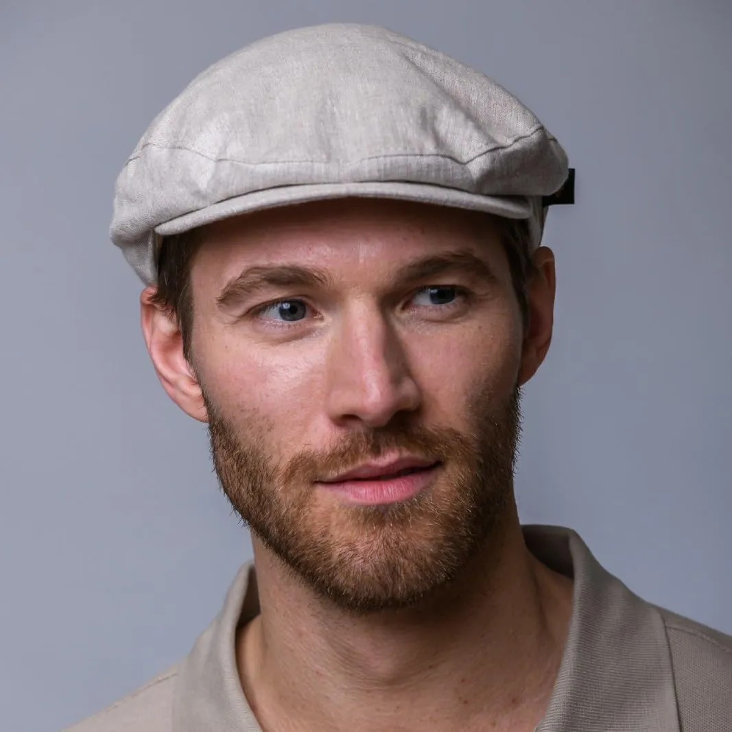 Mucros Weavers Summer Light Linen Cap