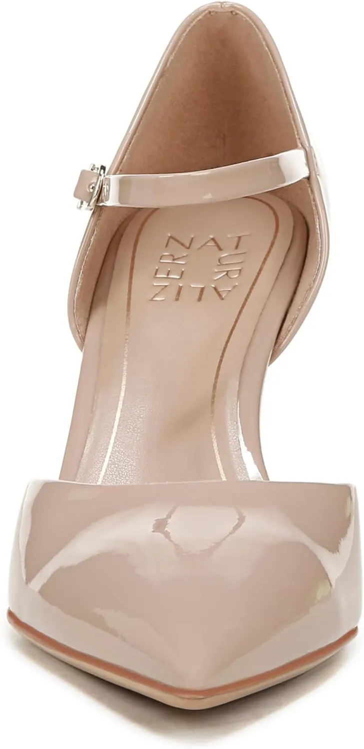 Naturalizer Womens Amber Pointed Toe Ankle Strap Pumps