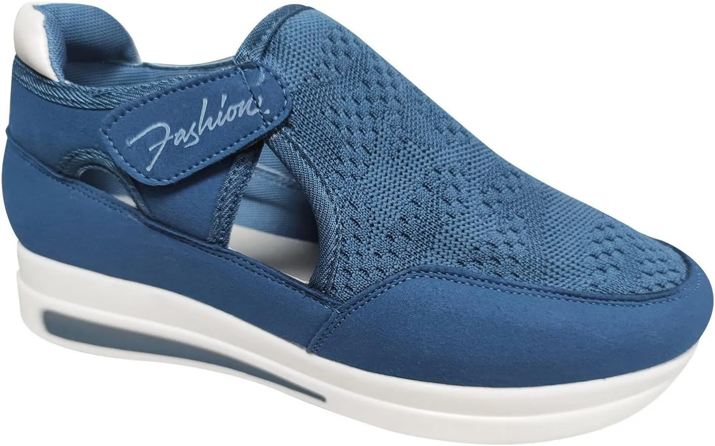 New Womens Shoes Mesh Size Hook Casual Flat Heel Shoes Comfortable Breathable Loop Arch Support Walking Shoes