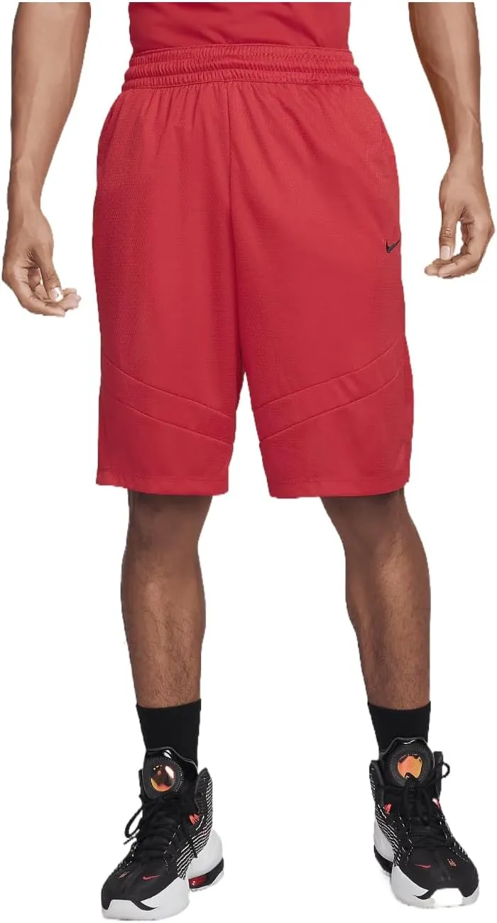 Nike Icon Men's Dri-FIT 11" Basketball Shorts (University Red/University Red/Black, DQ5822-659) Size Medium