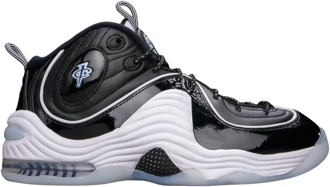 Nike Men's Air Penny 2 Sneaker - Black, 3.5