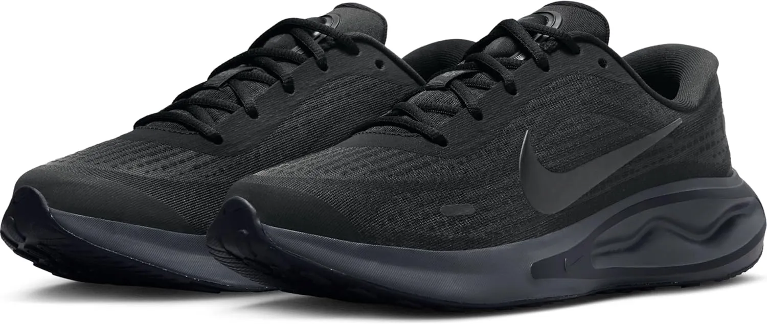 Nike Women's Journey Road Running Shoes Sneaker, Black/Anthracite, 6.5