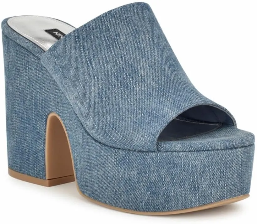 Nine West Women's Olley Wedge Sandal