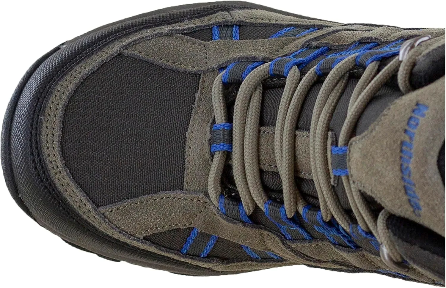 Northside Unisex-Child Rampart Mid Hiking Boots - Lightweight Performance | Suede/Ripstop Nylon Moisture-Wicking Quick Lace-Up Durable TPR Outsole | Kids Hiking Adventure Essential