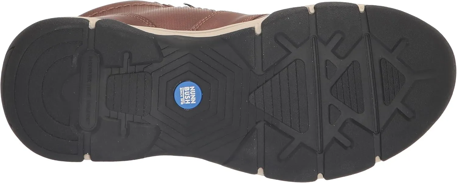 Nunn Bush Men's Excavate Plain Toe Chukka Mid Ankle Comfortable Hiking Boot