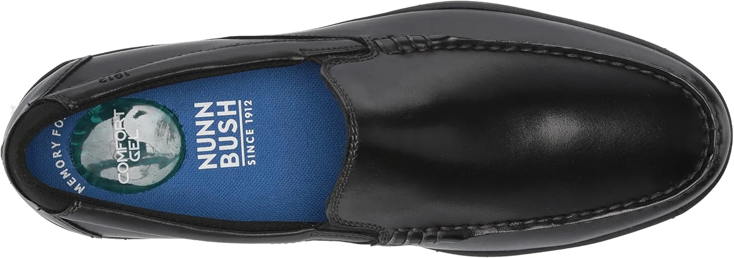 Nunn Bush Men's Sumter Moccasin Toe Venetian Loafer Slip on