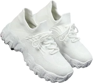 Nursebabes Sneakers, Breathable Non-Slip Lightweight Lace up Mesh Orthopedic Running Sneakers, Slip on Sneakers Women