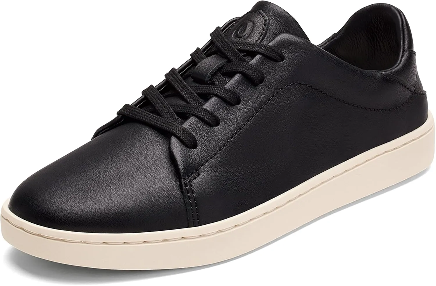OLUKAI Pehuea Li 'ILI Women's Everyday Leather Sneakers, Casual & Versatile Shoes with Drop-in Heel, Soft & Premium Materials, All-Day Comfort & Support