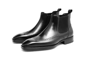 Onyx Classic Brogue Chelsea Boot
