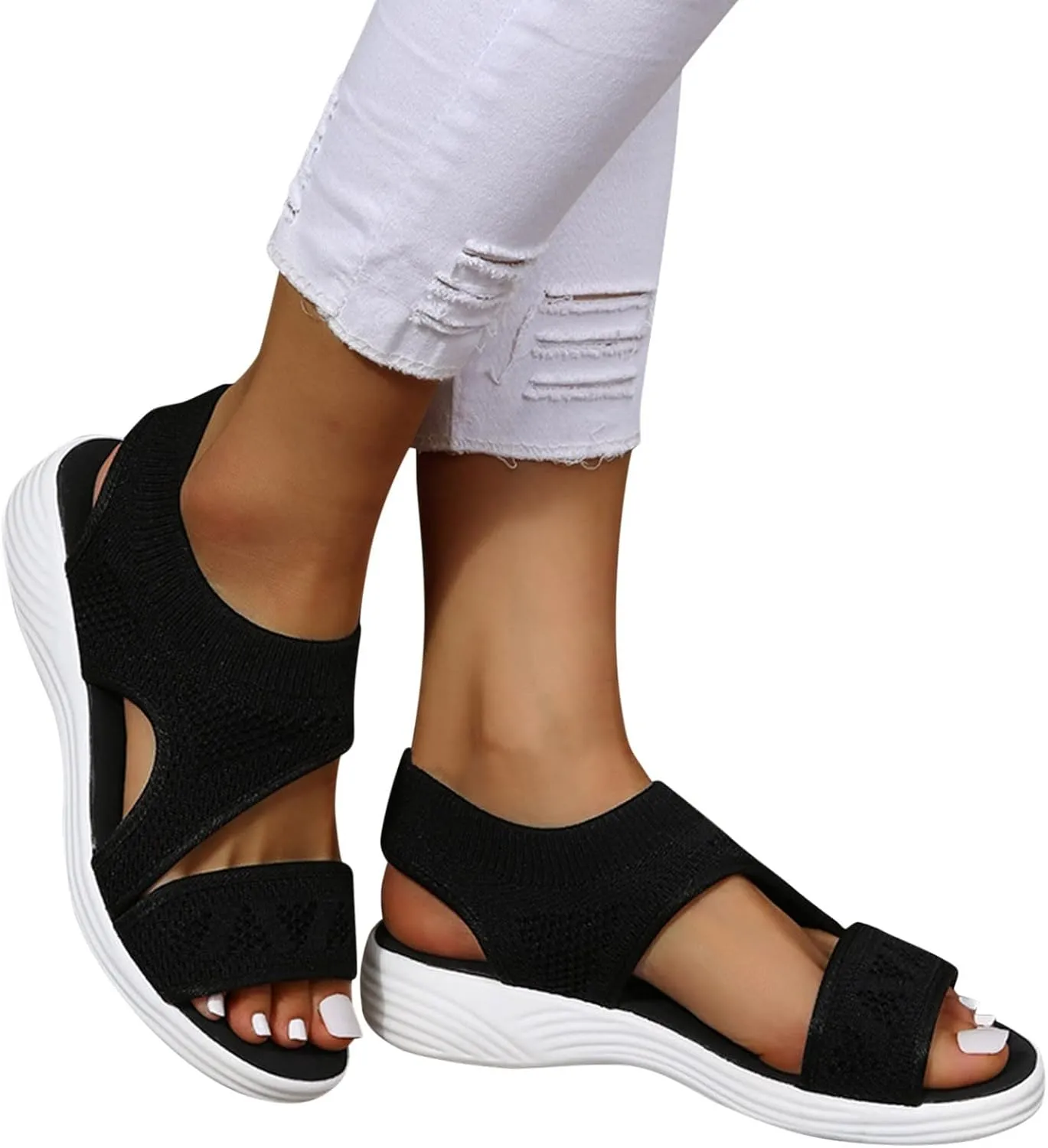 orthopaedic shoes women's flip flops elegant breathable toe comfortable leisure mules fashion summer sandals outdoor beach slippers