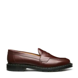 Oxblood Hi-Shine Penny Loafer