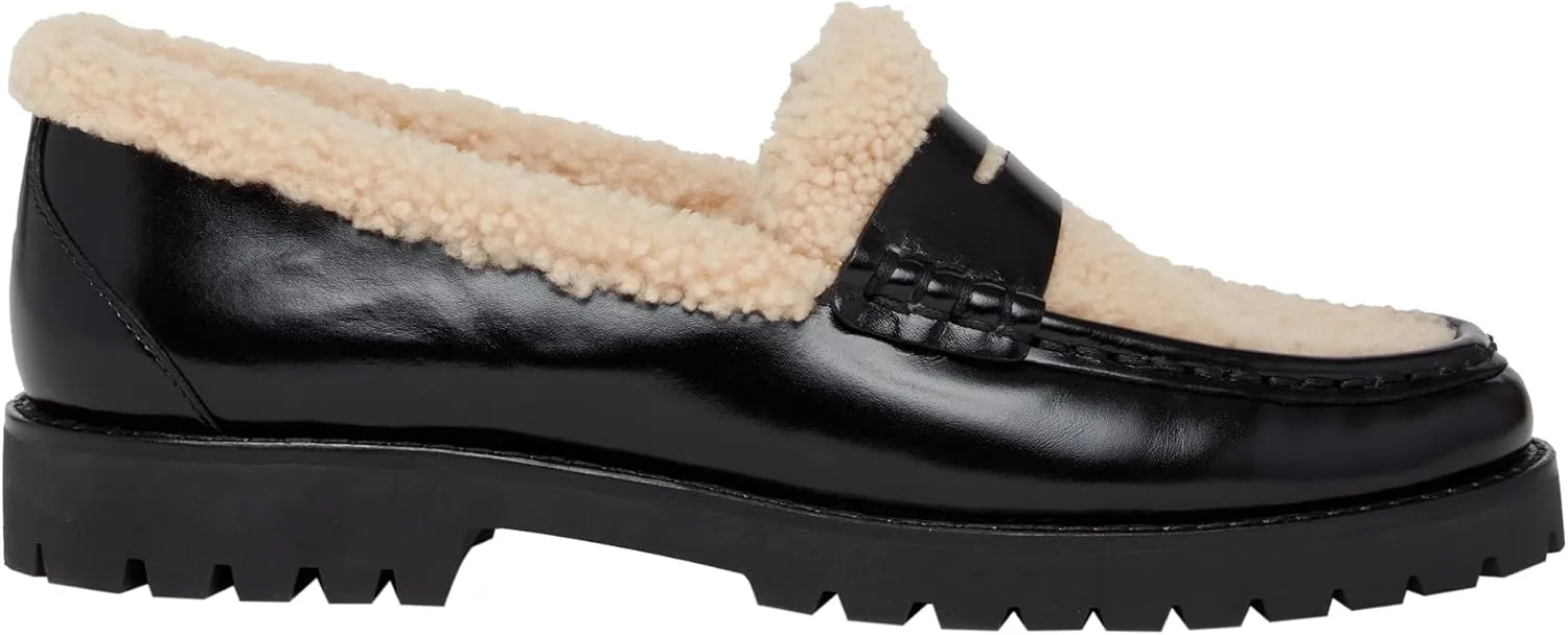 PAIGE Women's Ellis Shearling Flat Loafer