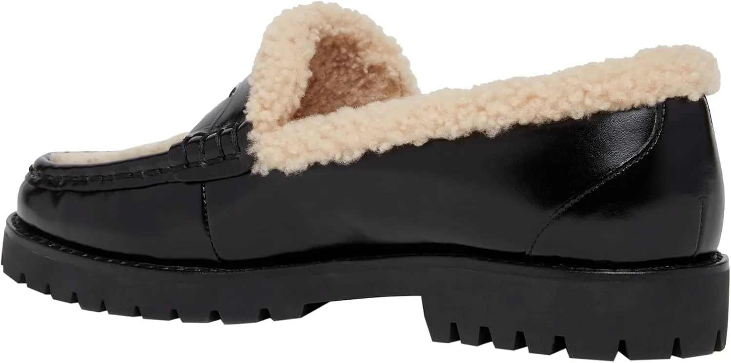 PAIGE Women's Ellis Shearling Flat Loafer