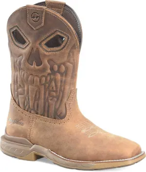 PHANTOM RIDER Men's Men's Lycan Composite Toe Roper Dark, Dark Brown - 11 2E