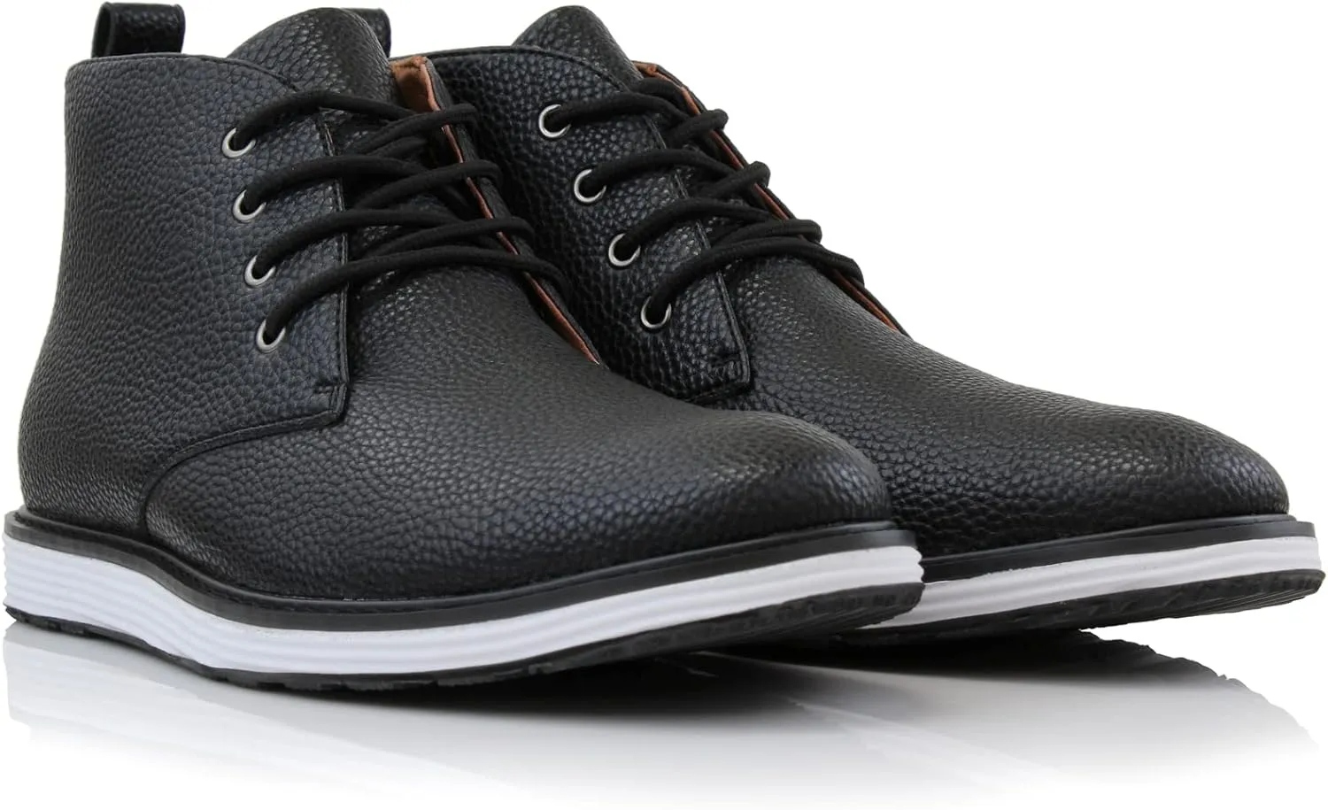 Polar Fox Colbert MPX506059 Mens Mid-Top Casual Breathable Sneaker Chukka Boots with Memory Foam insole