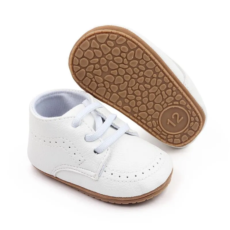 Pre Walker Baby Boy White Shoes