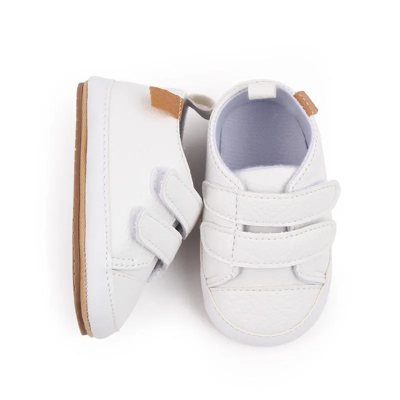 Pre Walker Baby Boy White Shoes