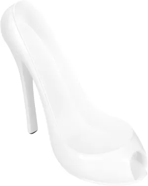 PRETYZOOM High Heel Bottle Holder Wine Decorations for Home Elegant Resin Design