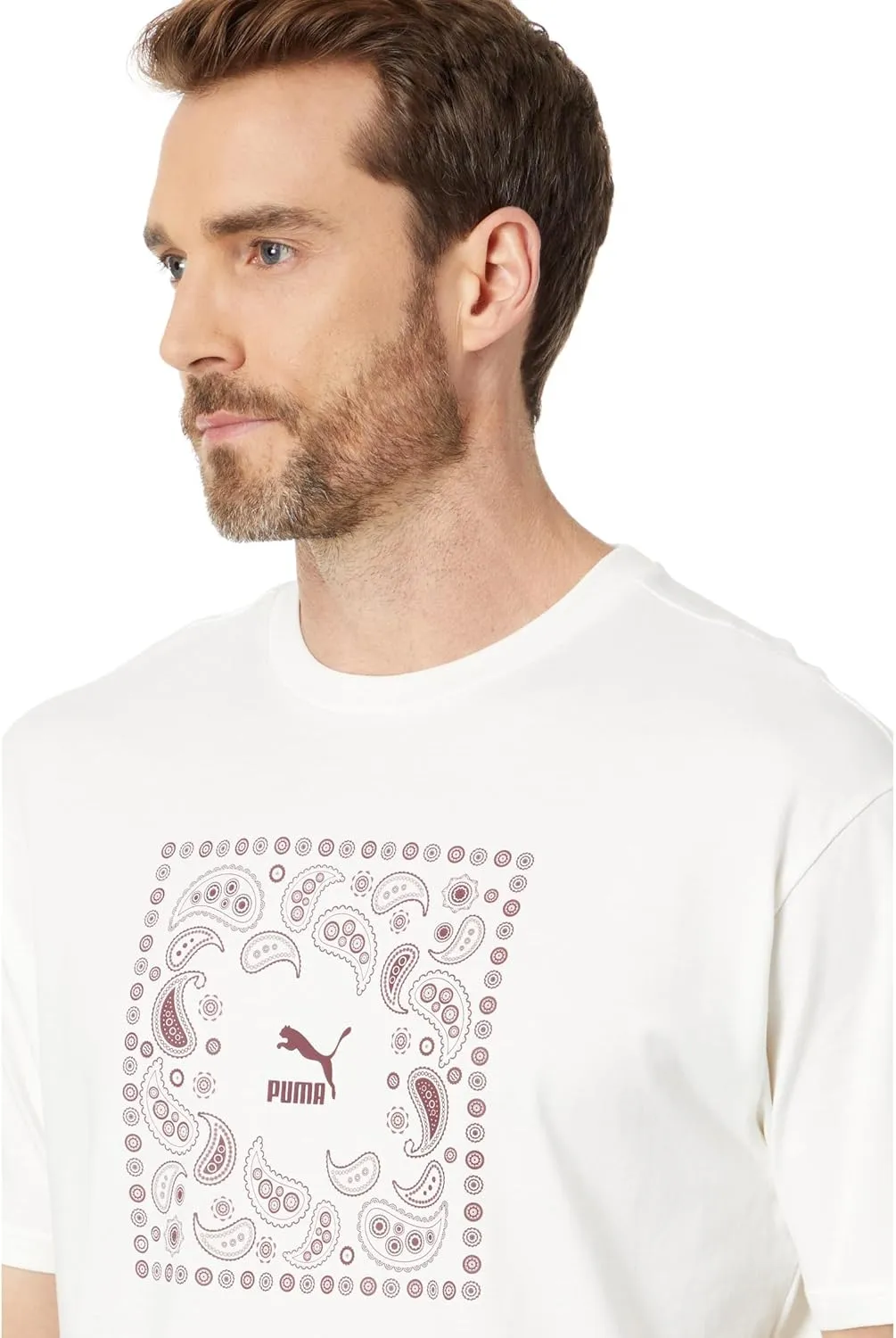 PUMA Classics Paisleyluxe Graphic Short Sleeve Tee