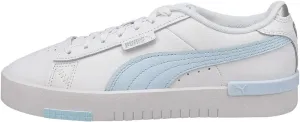 PUMA Women's Jada Renew Lace Up Sneaker White/Blue 10 Medium US