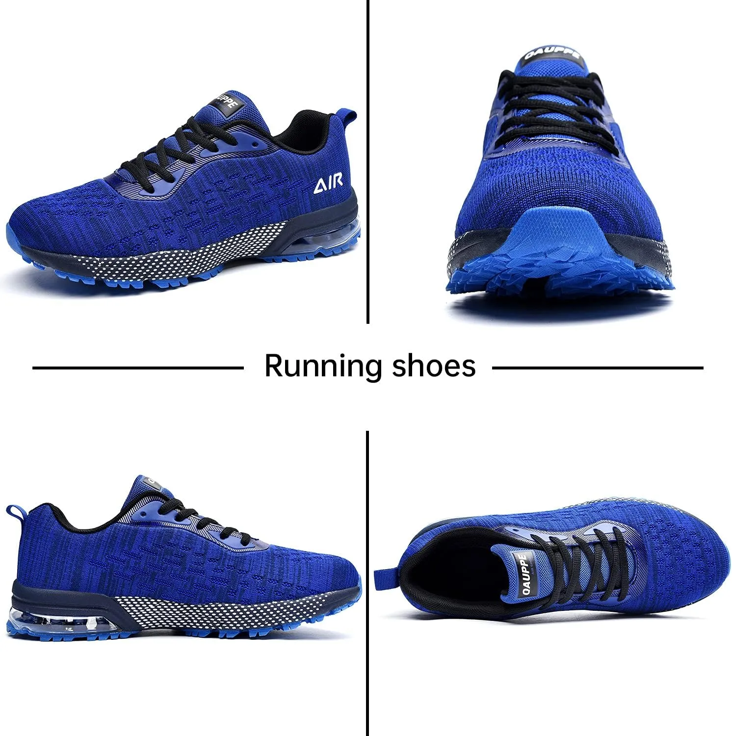QAUPPE Mens Air Running Shoes Athletic Trail Tennis Sneaker (US7-12.5 D(M)