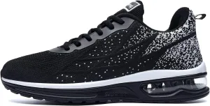 QAUPPE Mens Running Shoes Athletic Trail Tennis Sneaker (US7-12.5 D(M)