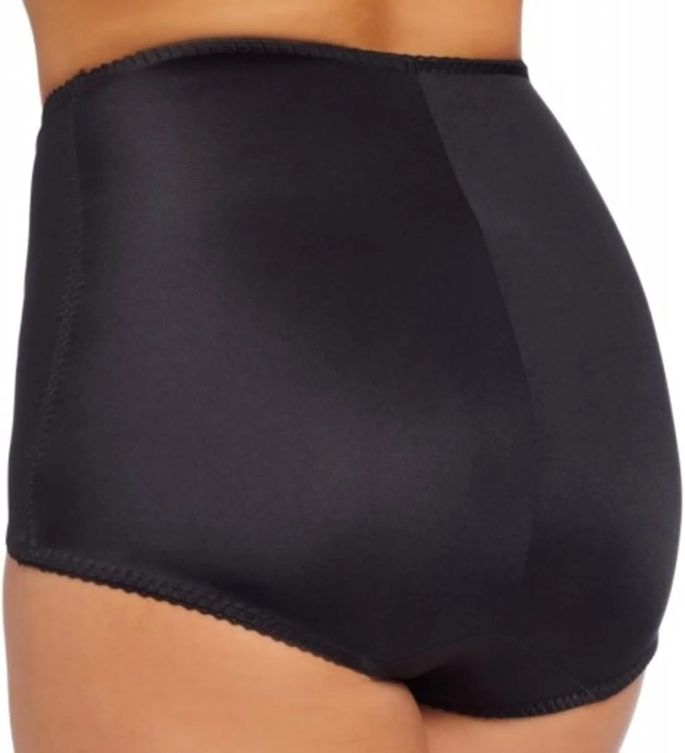 Rago 511 Light Shaping Brief | Size Sm - 14XL | Made in USA | High-Rise, Tummy Control, No Show Seams, Cotton Crotch