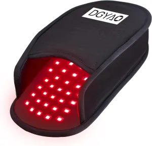 Red Light Therapy for Feet Pain Relief Near Infrared Light Therapy Foot Slippers Toes Pad Recovery Devices with 660nm＆880nm Wavelengths Treatment Shoes for Instep