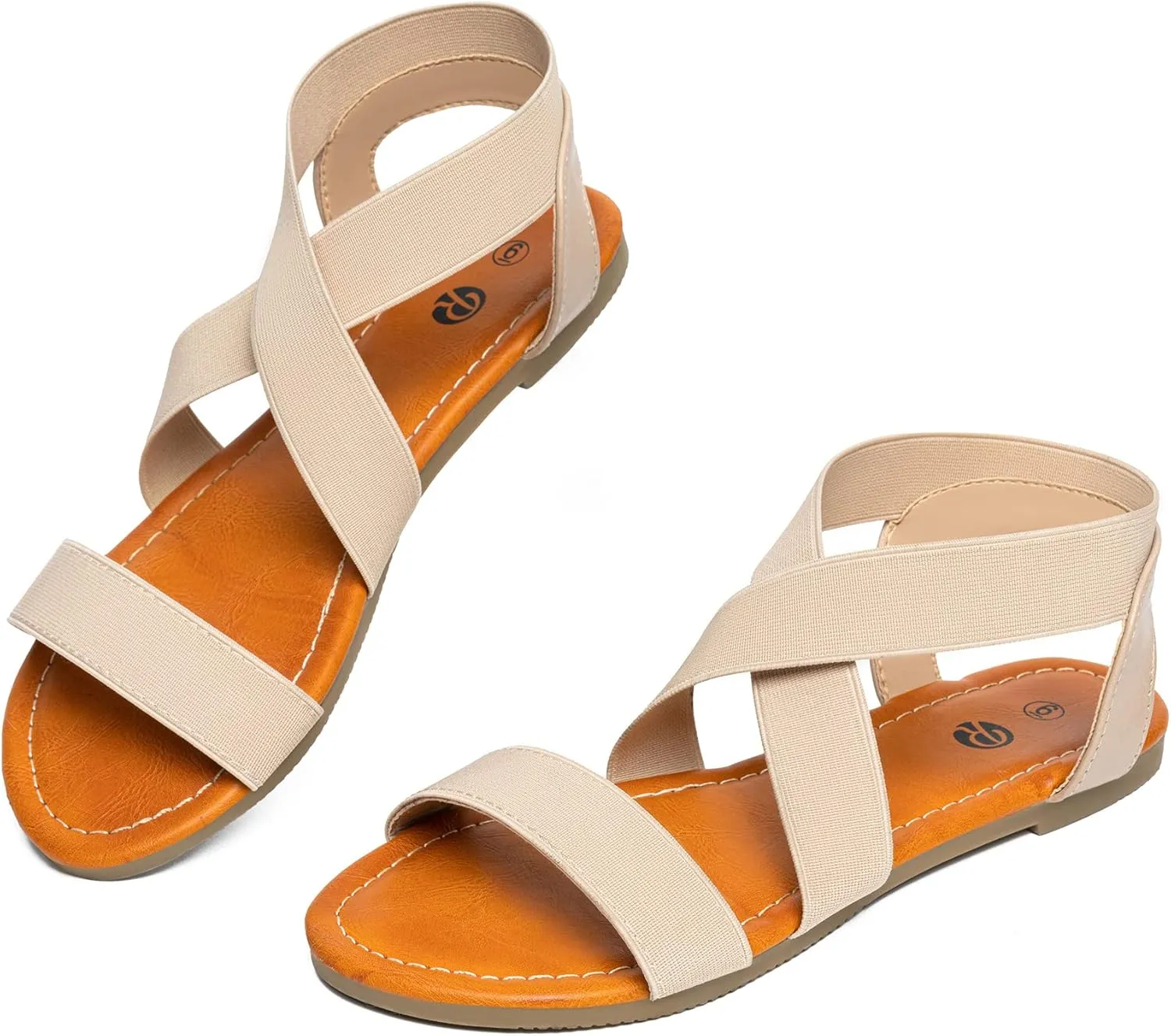 Rekayla Flat Elastic Sandals for Women