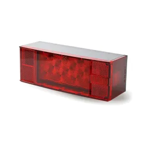 Replacement LED Low Profile Trailer Tail Light, Passenger Side