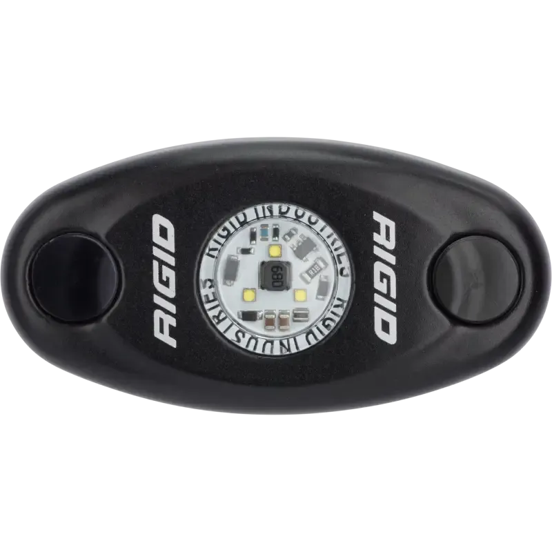 Rigid Industries A-Series Light - Black - High Strength - Red