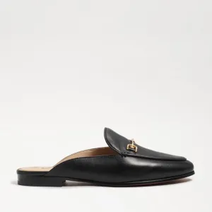 SAM EDELMAN Linnie Bit Black Leather Women Mule