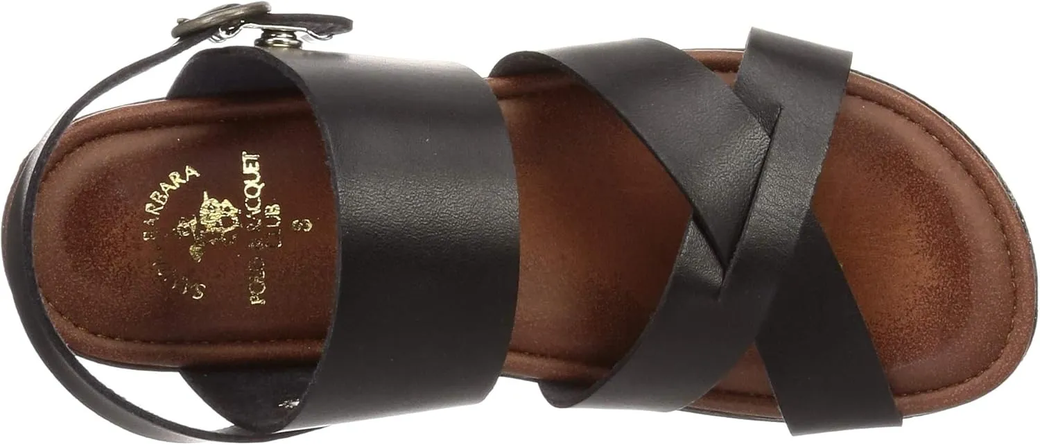 SANTA BARBARA POLO & RACQUET CLUB(サンタバーバラポロアンドラケットクラブ) Women's Sandals, Easy to wear, 1.4 inch (3.5 cm) Heel, 2-Way