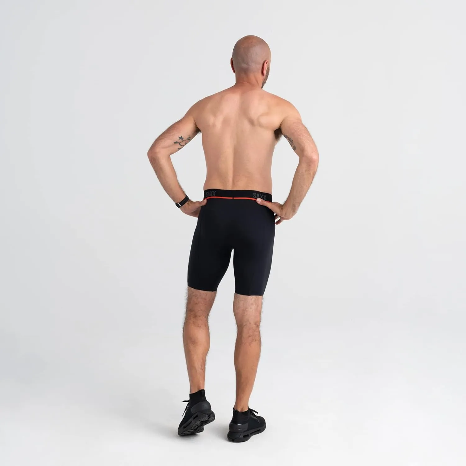 SAXX Underwear Co. Men's Underwear with Pouch Kinetic Light-Compression Mesh Long Leg