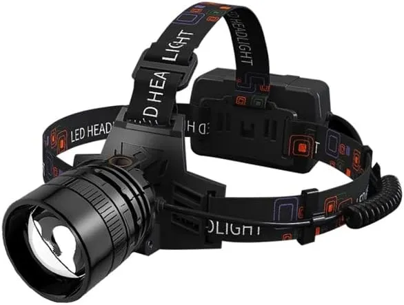 Scorpion Lamp Special Purple Light Outdoor Capture Scorpion Lamp Zoom Purple Light Head-Mounted Strong Light Large-Scale Headlight
