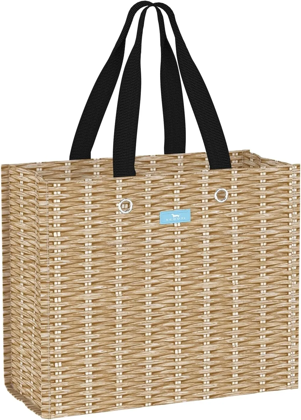 SCOUT Large Package Gift Bag, Large Reusable Gift Bag Measuring 13.5" x 12" x 6"