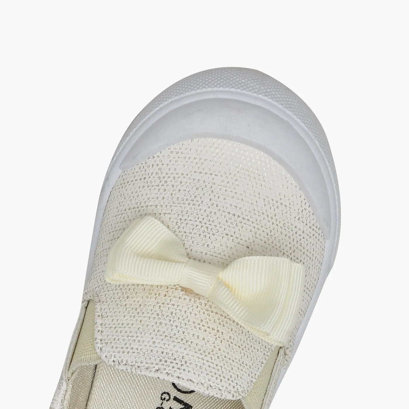 Shimmery Slip-On Shoes