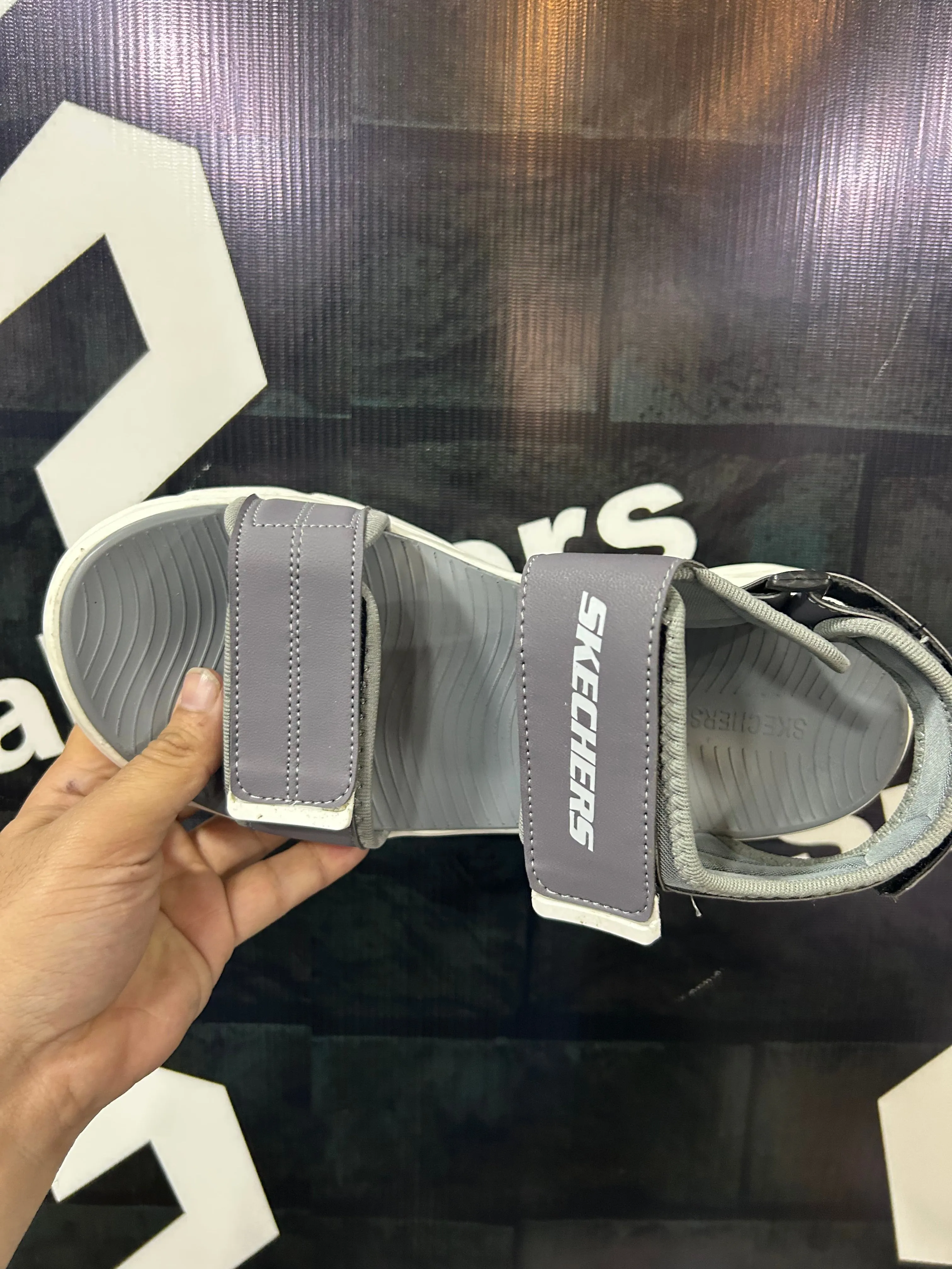 SK - Sandal - D4 - Gray White
