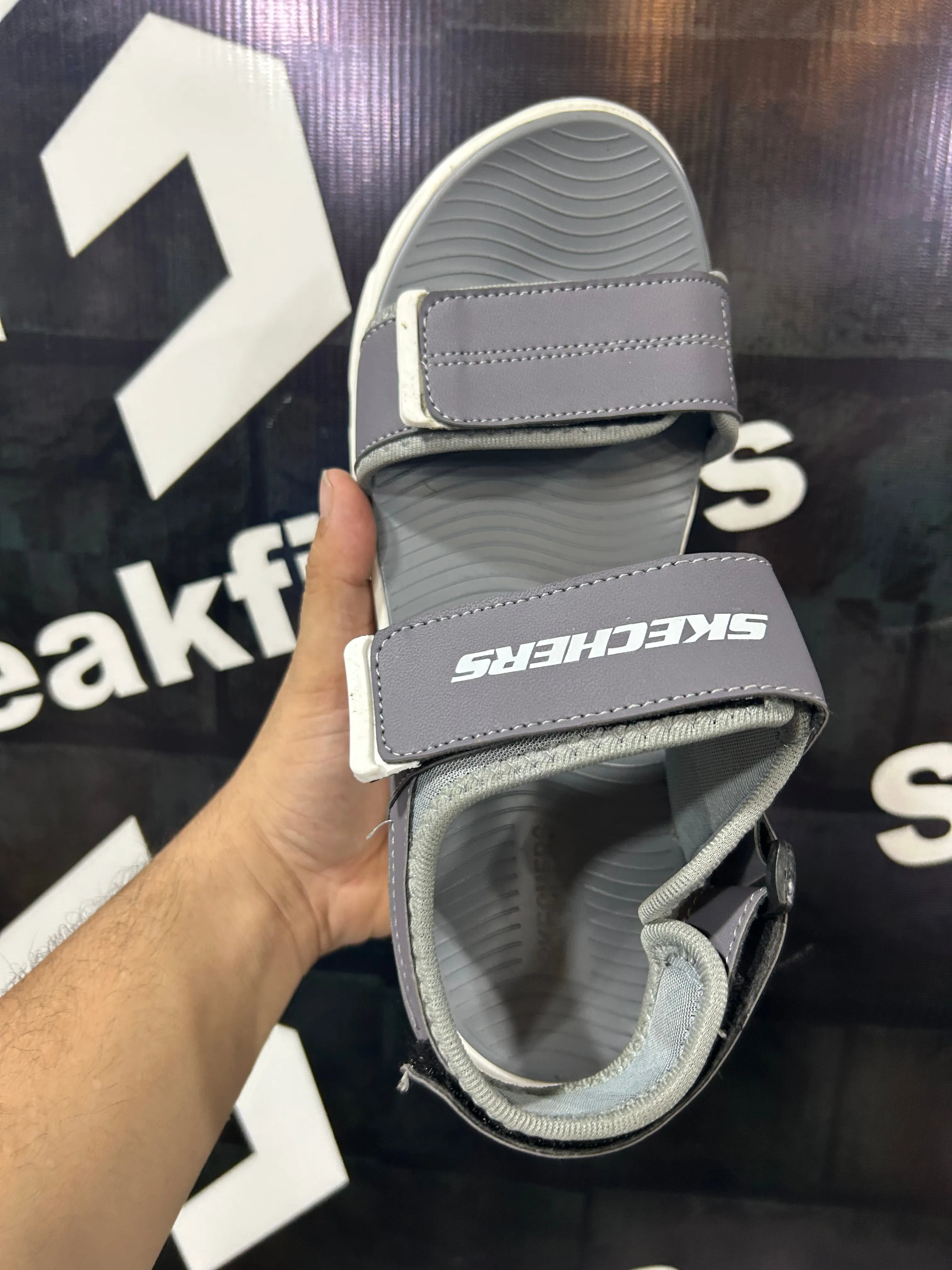 SK - Sandal - D4 - Gray White