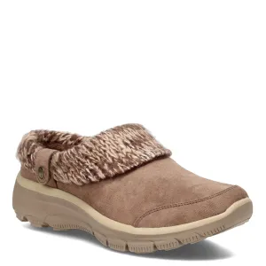 Skechers Women's Easy Going-Good Duo Mule, Taupe, 7.5