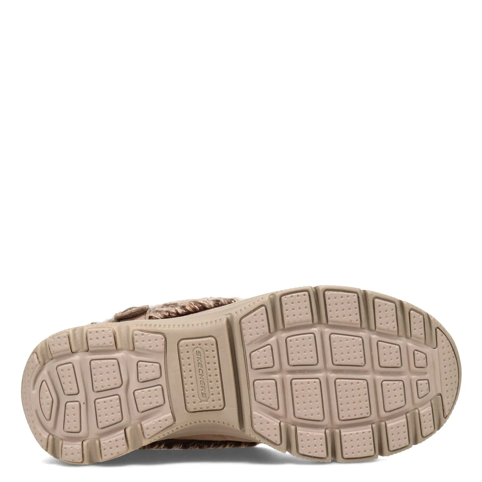 Skechers Women's Easy Going-Good Duo Mule, Taupe, 7.5