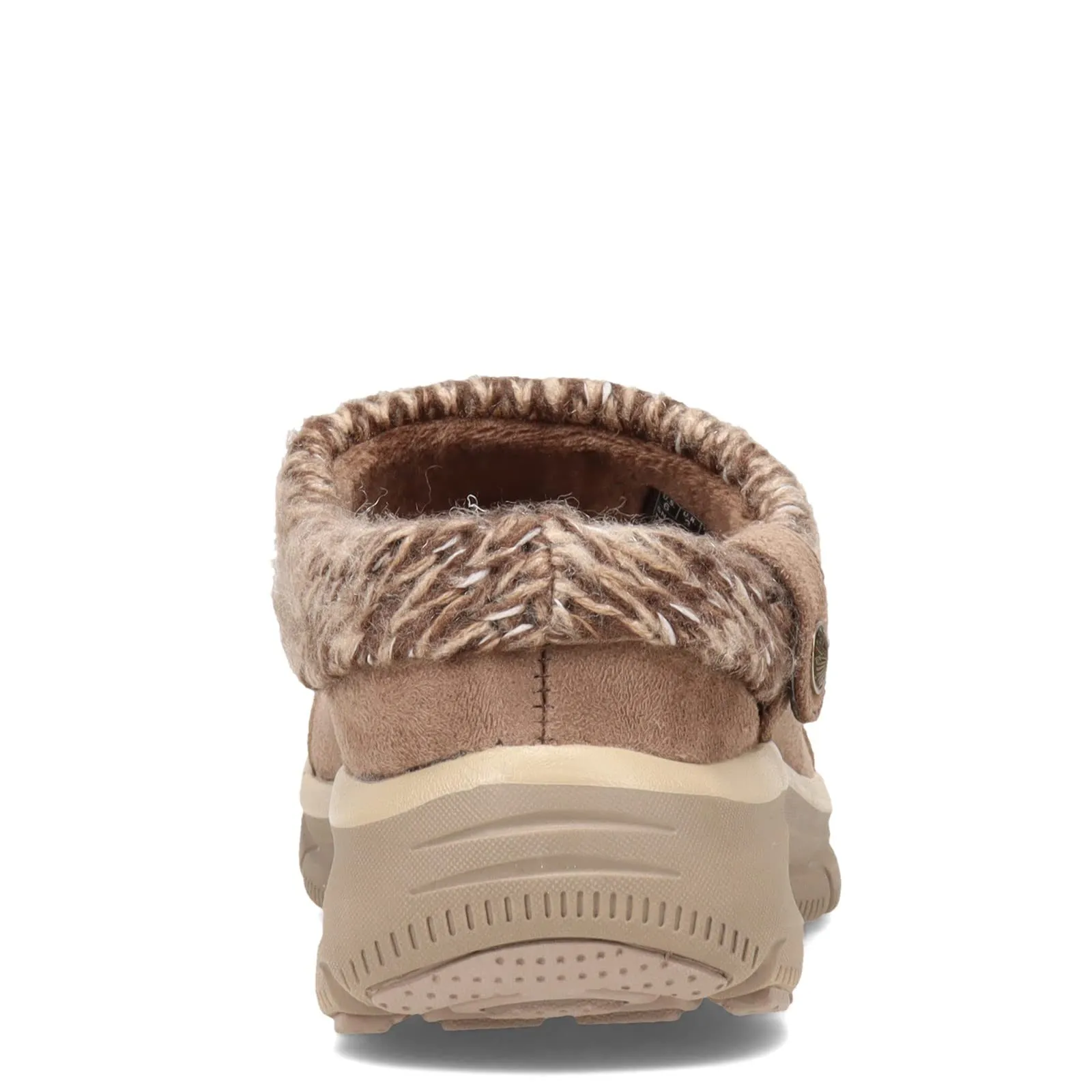 Skechers Women's Easy Going-Good Duo Mule, Taupe, 7.5