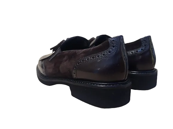 Slip-on francesina marrone - A. GIANTIN