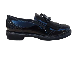 Slip-on francesina nero - A. GIANTIN