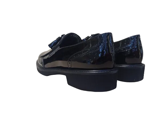 Slip-on francesina nero - A. GIANTIN