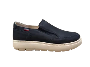 Slip-on  nabuk blu - CALLAGHAN