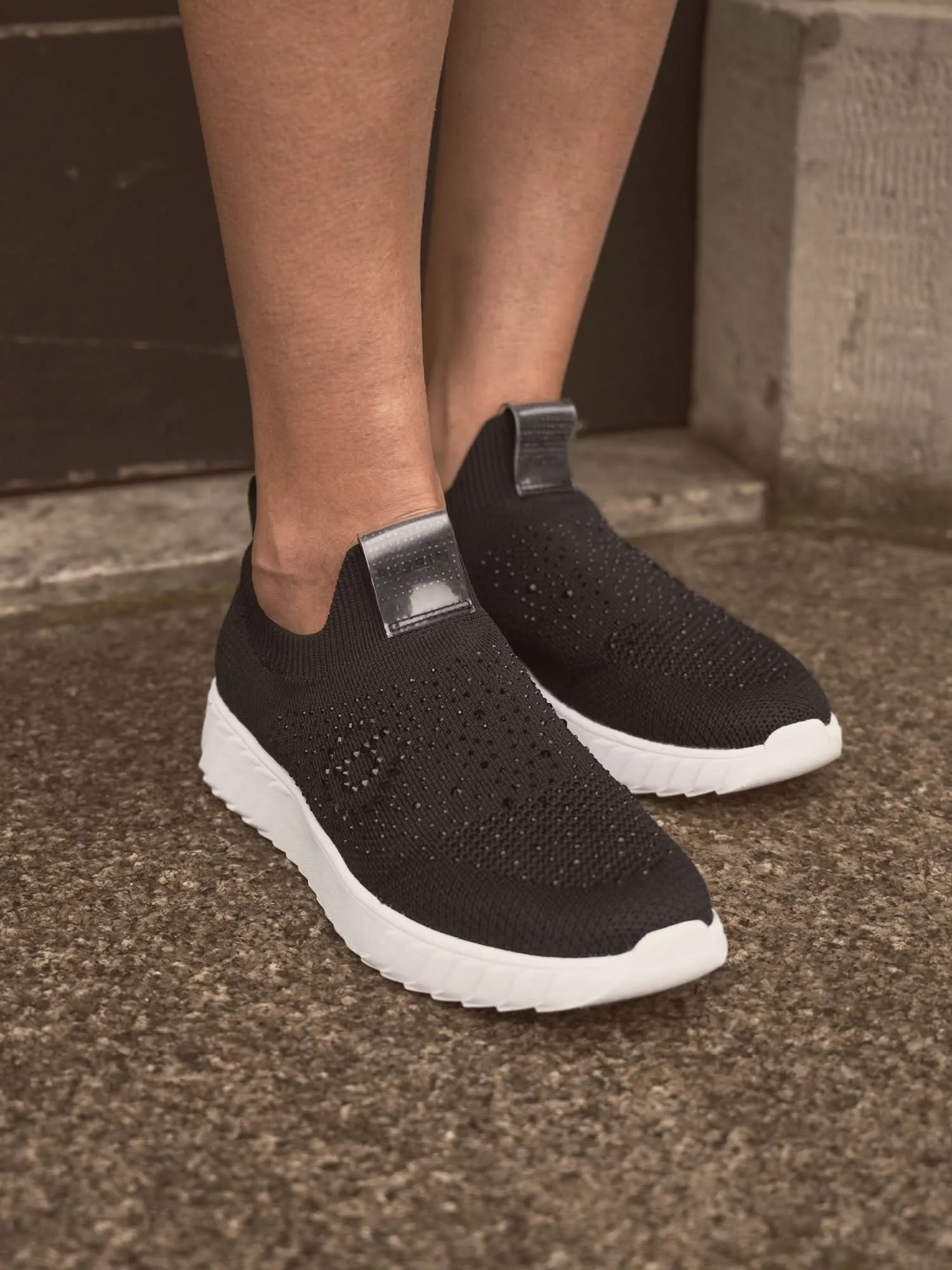 Slip on schwarz