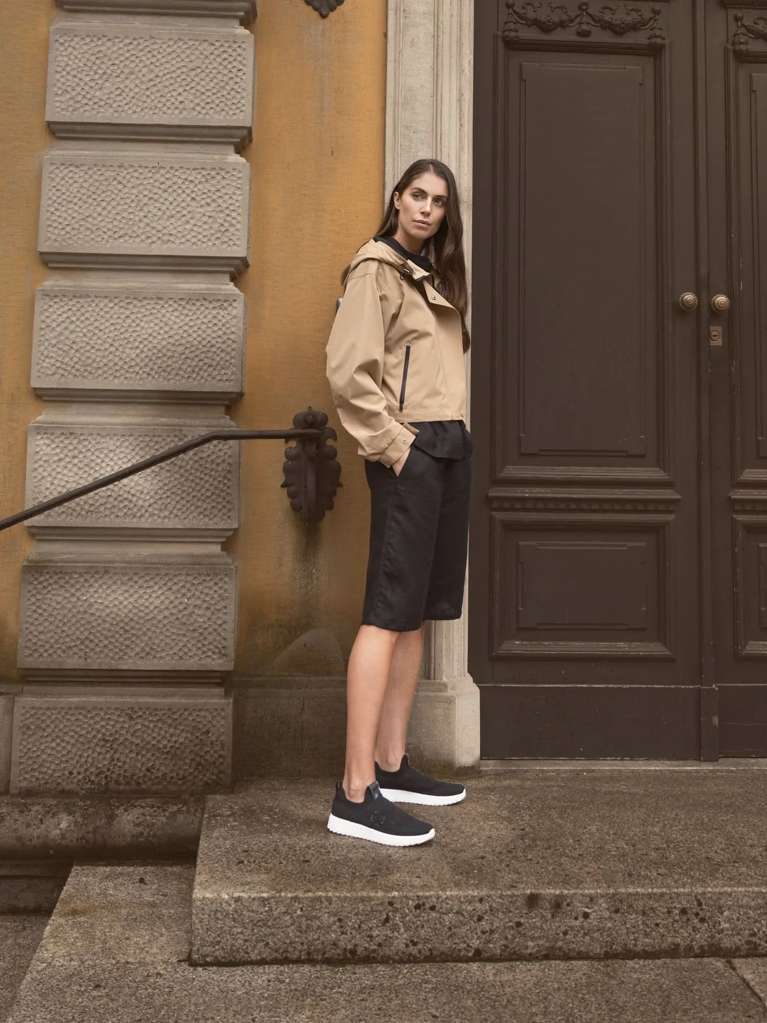 Slip on schwarz