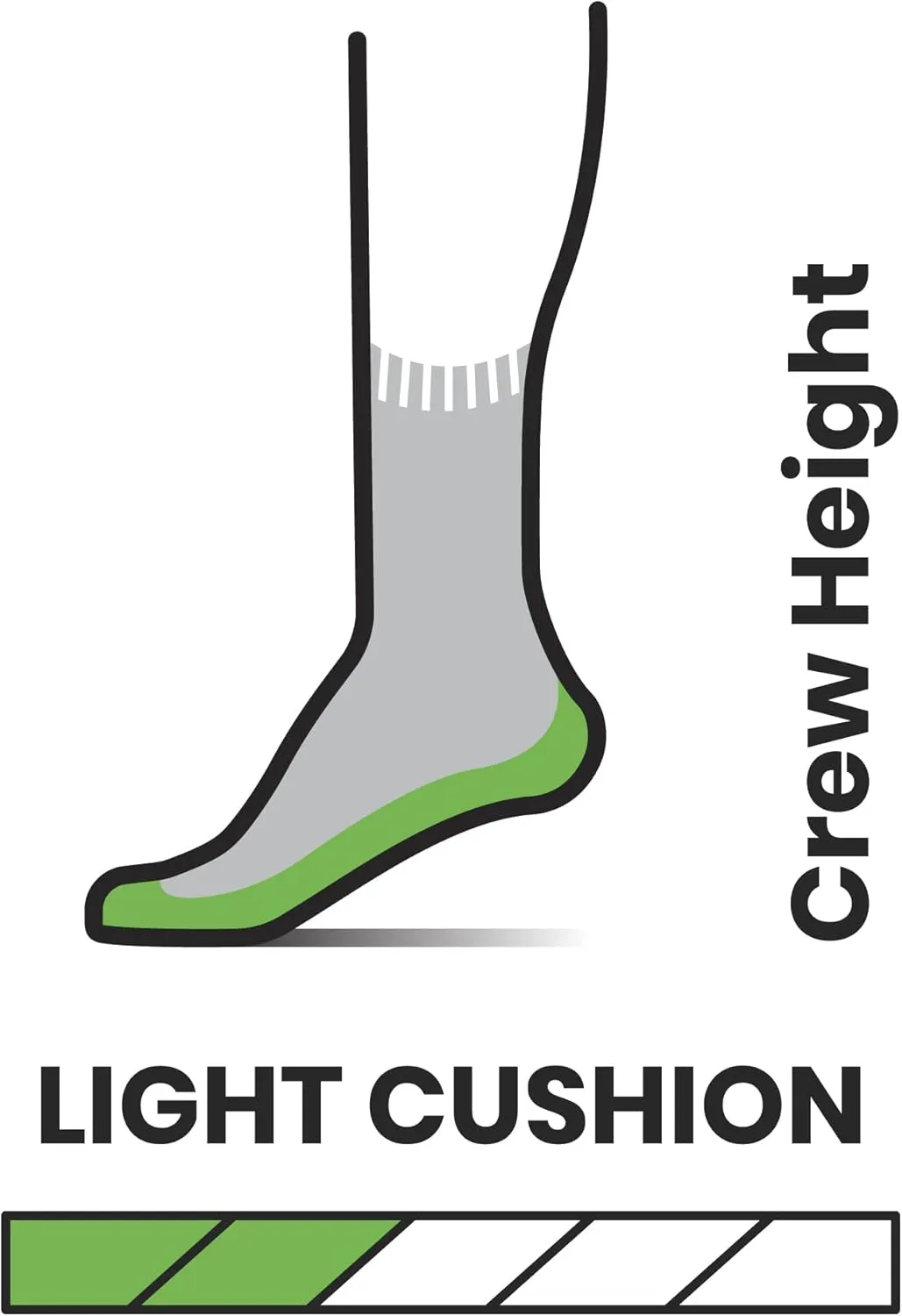 Smartwool Hike Classic Edition Light Cushion 2nd Cut Crew Socks